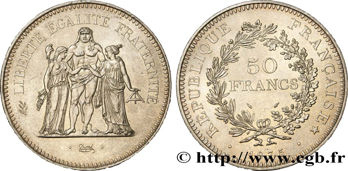 50 francs Hercule 1975  F.427/3 BB 