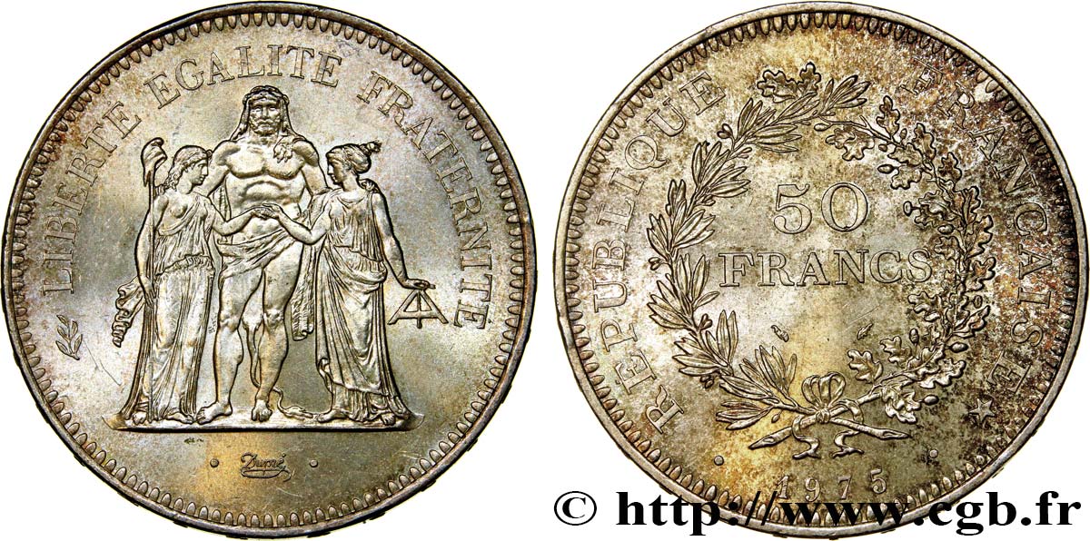 50 francs Hercule 1975  F.427/3 MBC 