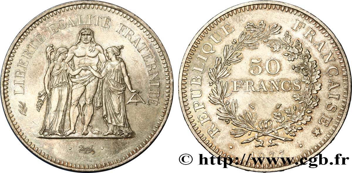 50 francs Hercule 1977  F.427/5 SS 