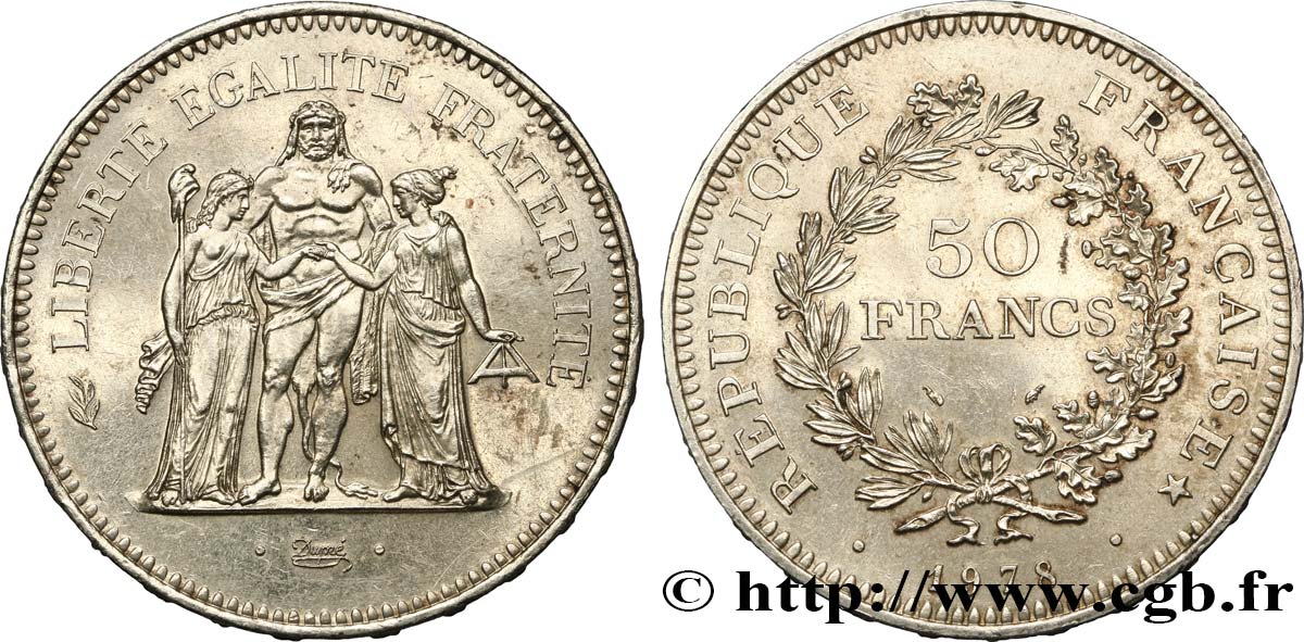 50 francs Hercule 1978  F.427/6 BB 