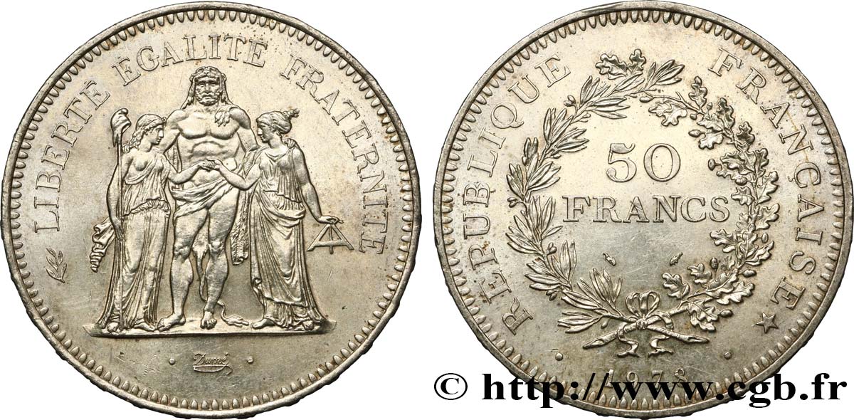 50 francs Hercule 1978  F.427/6 TTB 