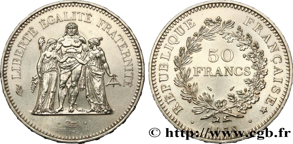 50 francs Hercule 1978  F.427/6 BB 