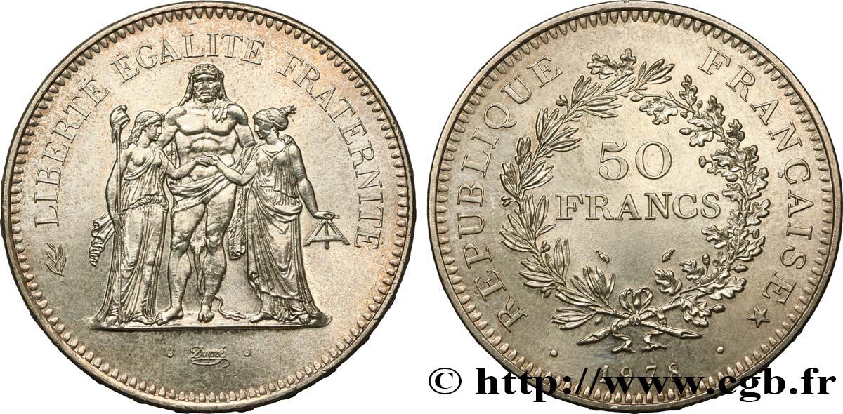 50 francs Hercule 1978  F.427/6 SS 