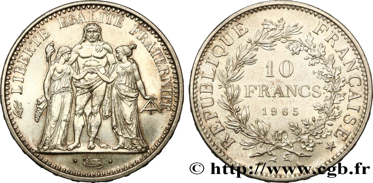10 francs Hercule 1965  F.364/3 MBC 