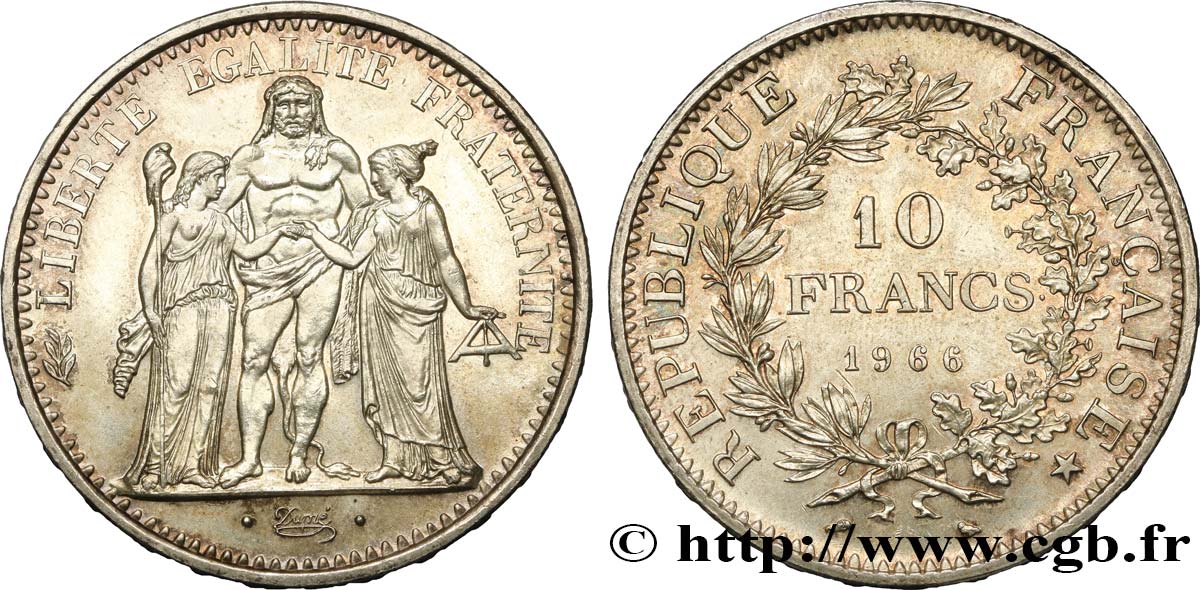 10 francs Hercule 1966  F.364/4 SPL 