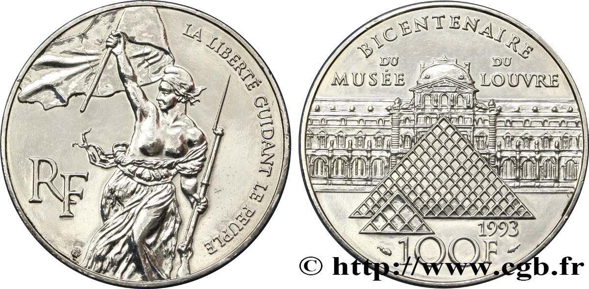 100 francs Liberté guidant le peuple 1993  F.461/2 VZ+ 