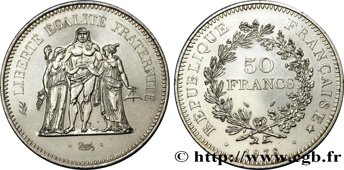 50 francs Hercule 1978  F.427/6 SPL 