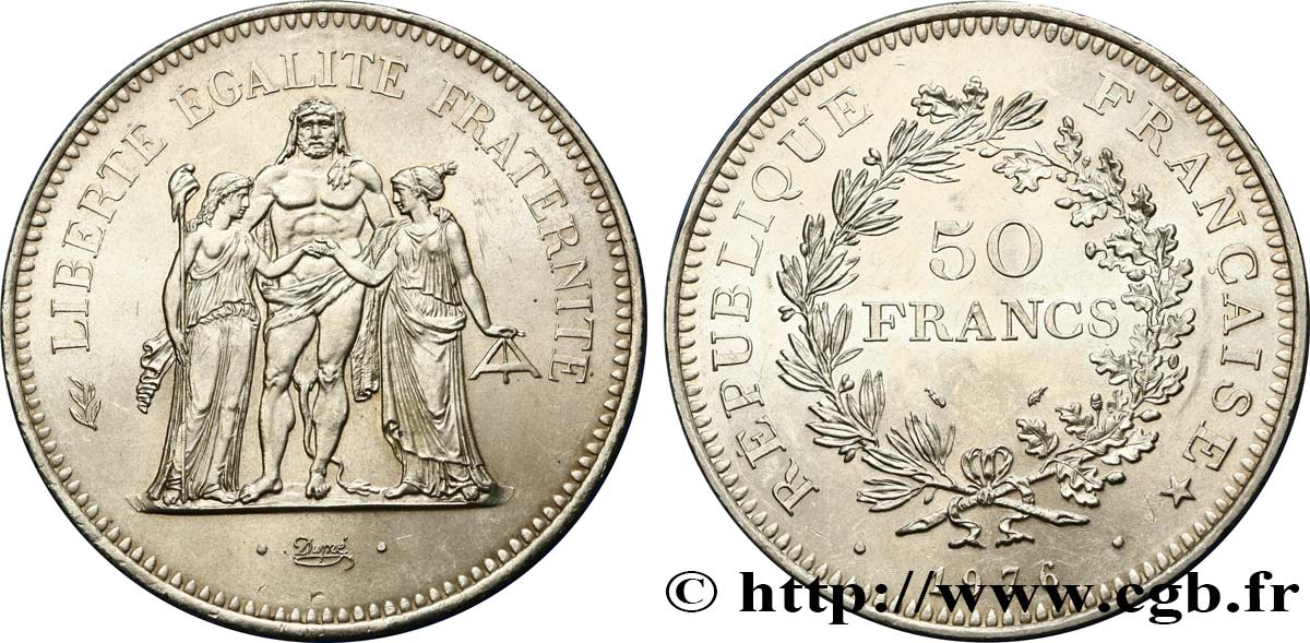 50 francs Hercule 1976  F.427/4 EBC62 