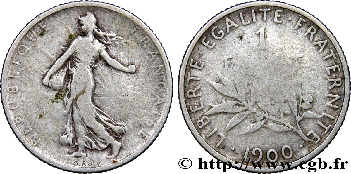 1 franc Semeuse 1900  F.217/4 RC10 