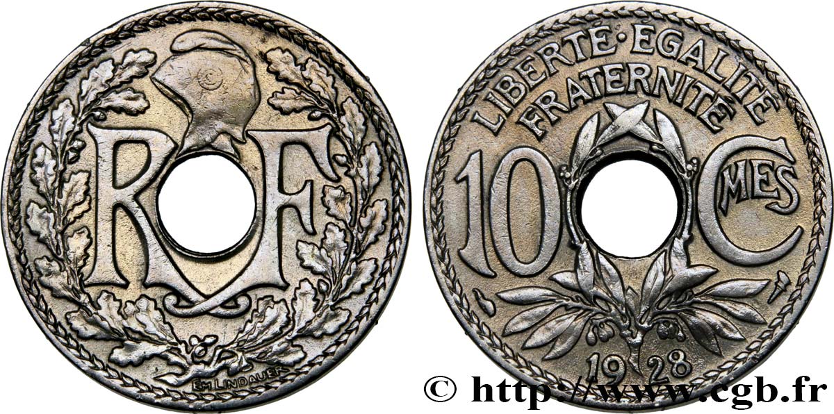 10 centimes Lindauer 1928  F.138/15 TTB 