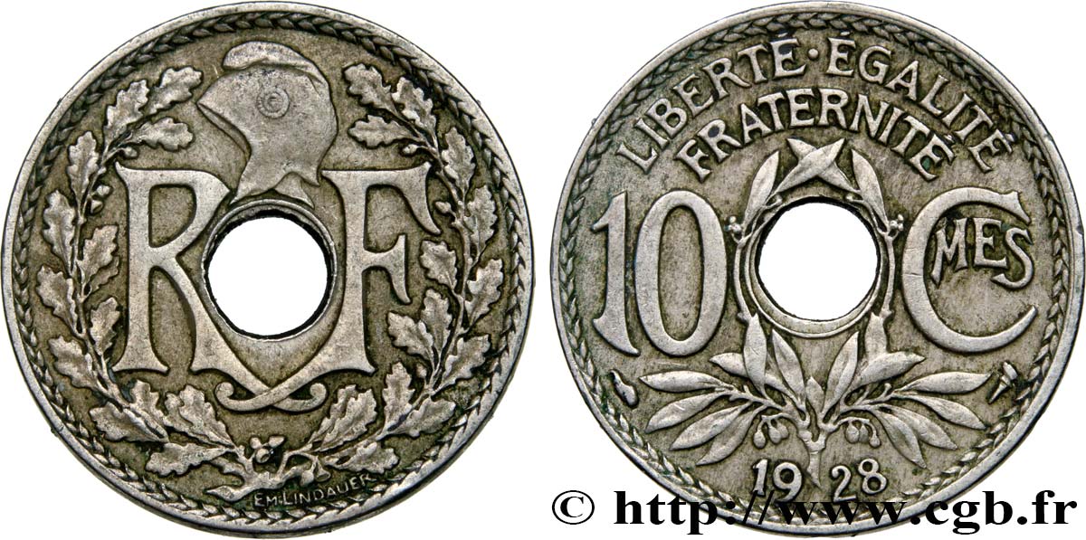 10 centimes Lindauer 1928  F.138/15 S35 