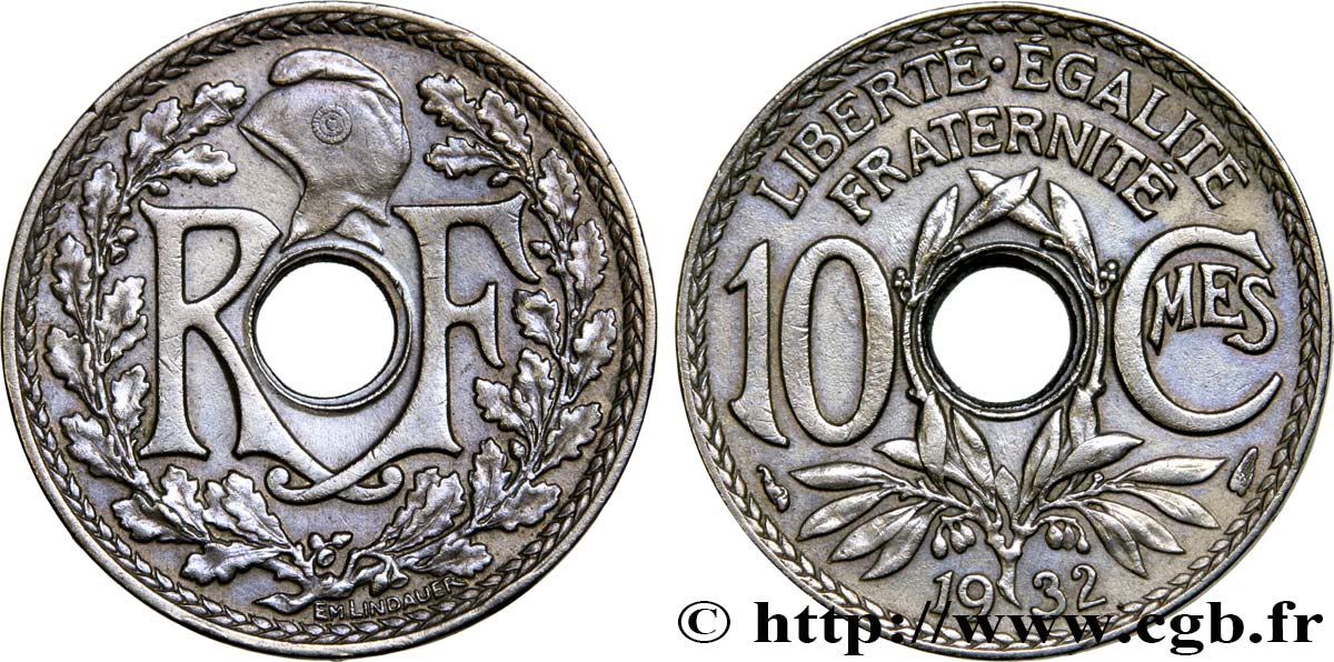 10 centimes Lindauer 1932  F.138/19 TTB50 