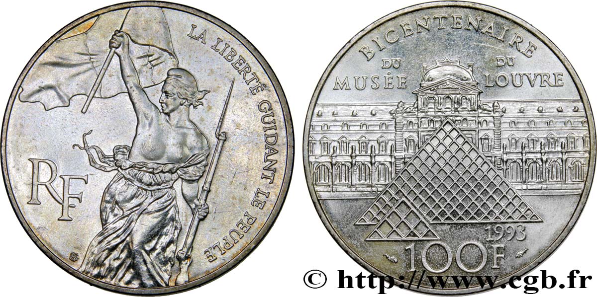 100 francs Liberté guidant le peuple 1993  F.461/2 SPL62 