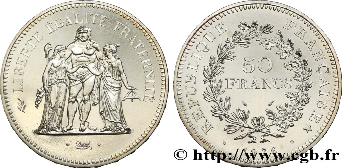 50 francs Hercule 1976  F.427/4 SPL64 
