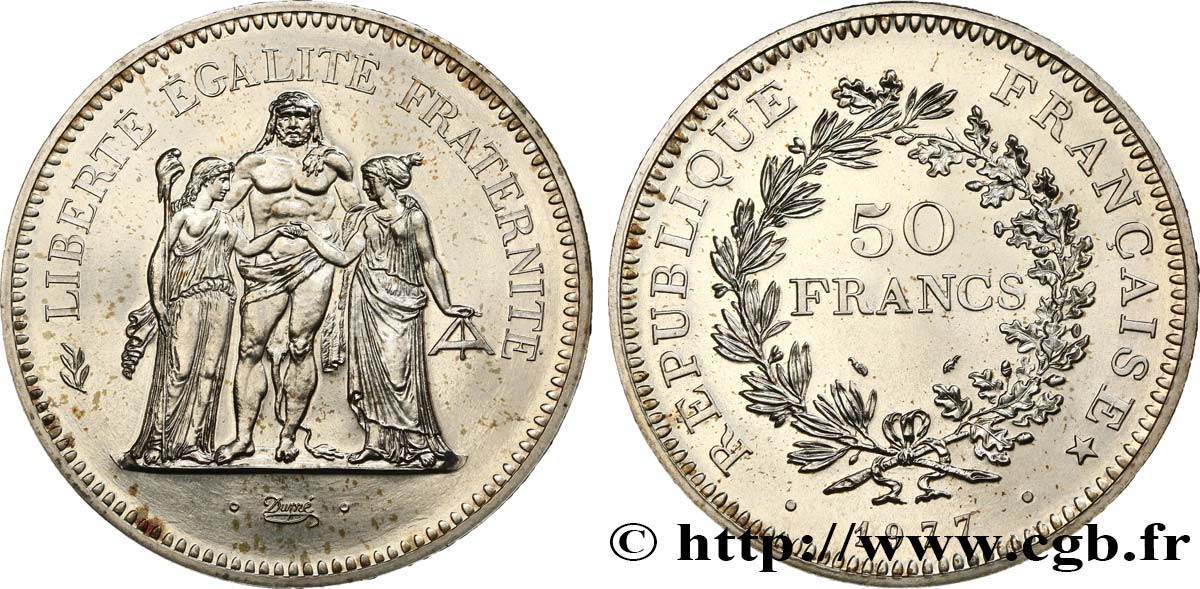 50 francs Hercule 1977  F.427/5 SC64 