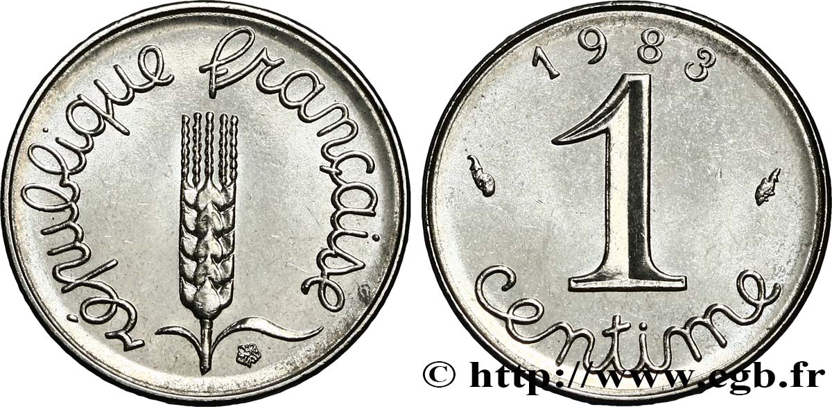 1 centime Épi 1983 Pessac F.106/40 VZ62 