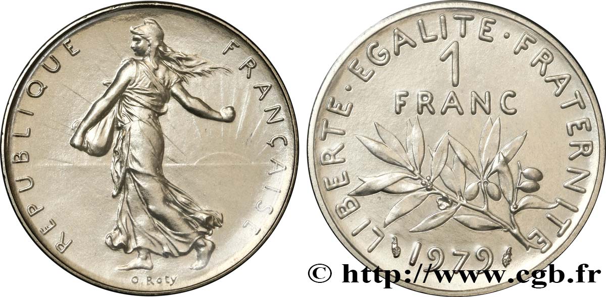 1 franc Semeuse, nickel 1979 Pessac F.226/24 FDC 