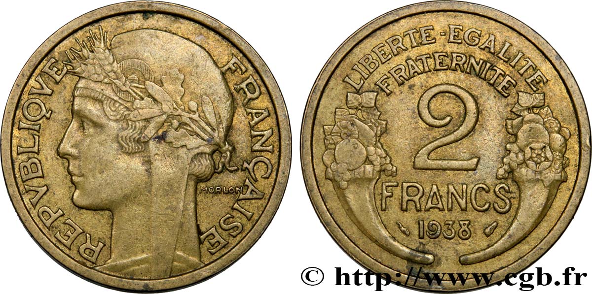 2 francs Morlon 1938  F.268/11 BB48 