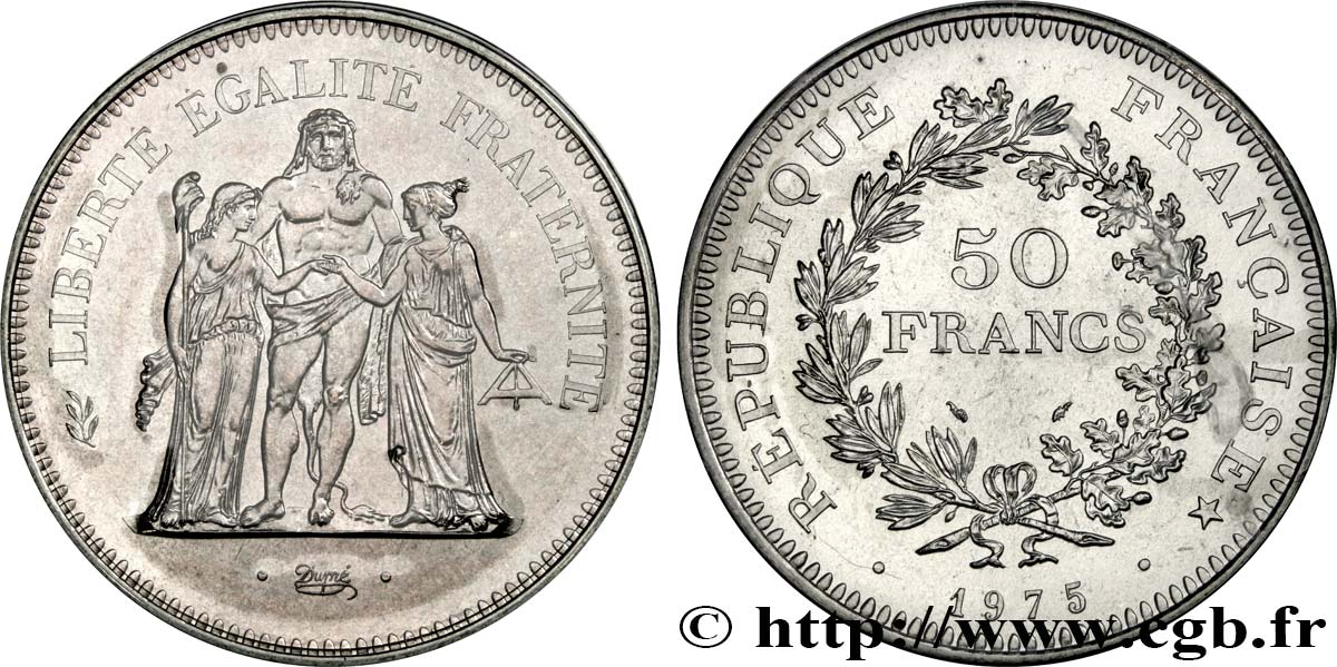 50 francs Hercule 1975  F.427/3 ST 