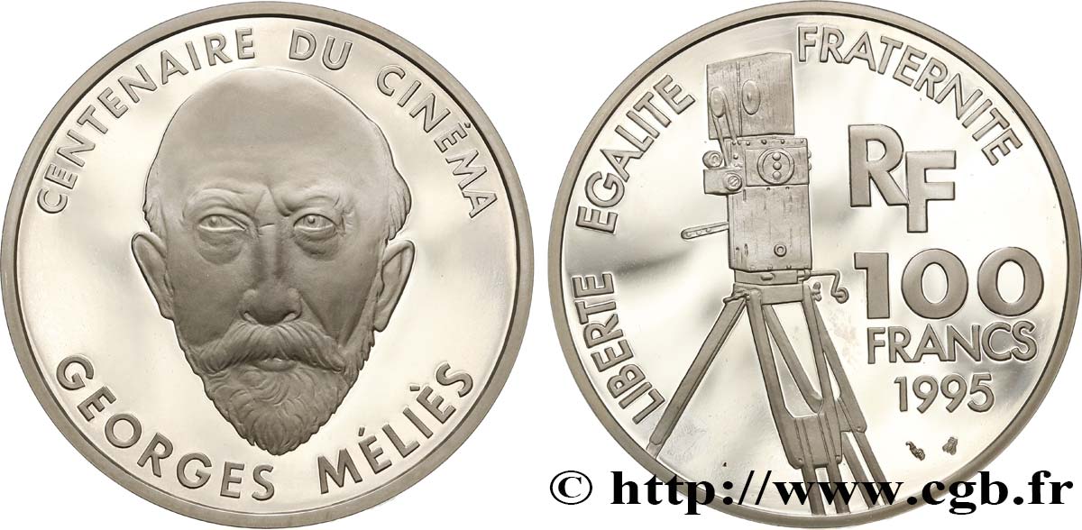 Belle Épreuve 100 francs - Georges Méliès 1995 Paris F.1650 2 SC 