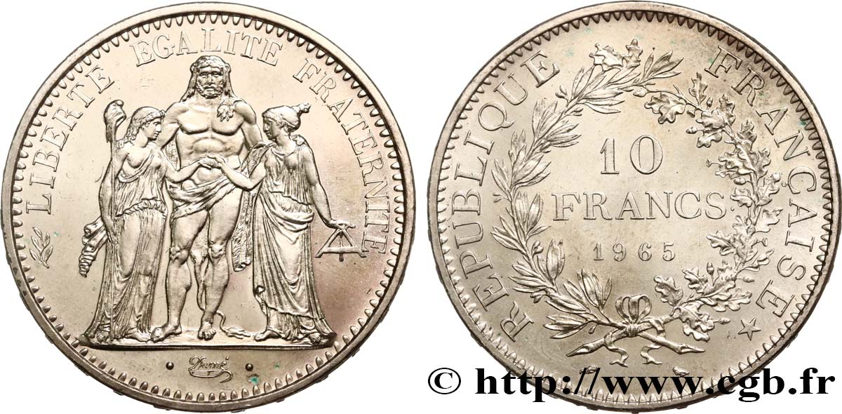 10 francs Hercule 1965  F.364/3 MS 