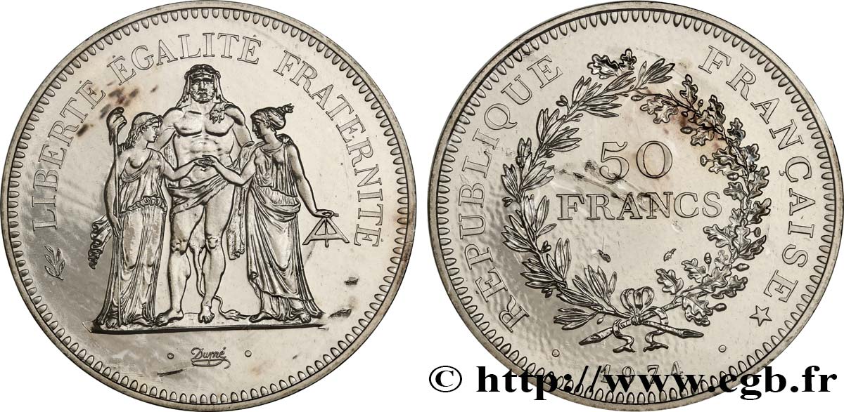 50 francs Hercule 1974  F.427/2 MS 