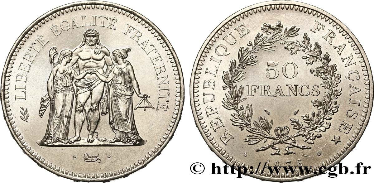 50 francs Hercule 1976  F.427/4 SC63 