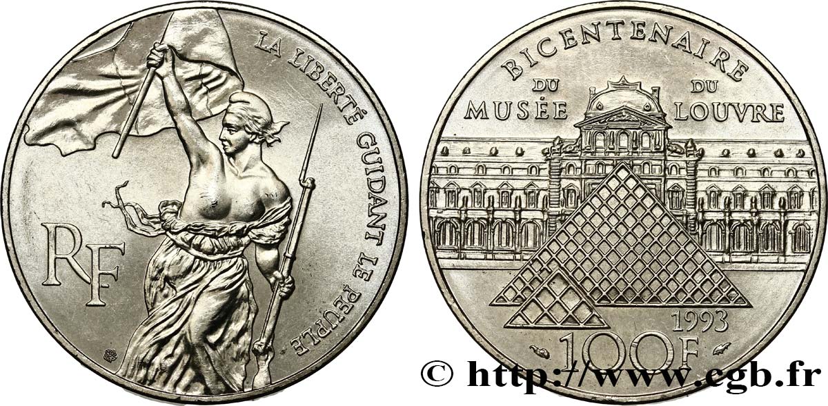 100 francs Liberté guidant le peuple 1993  F.461/2 VZ60 