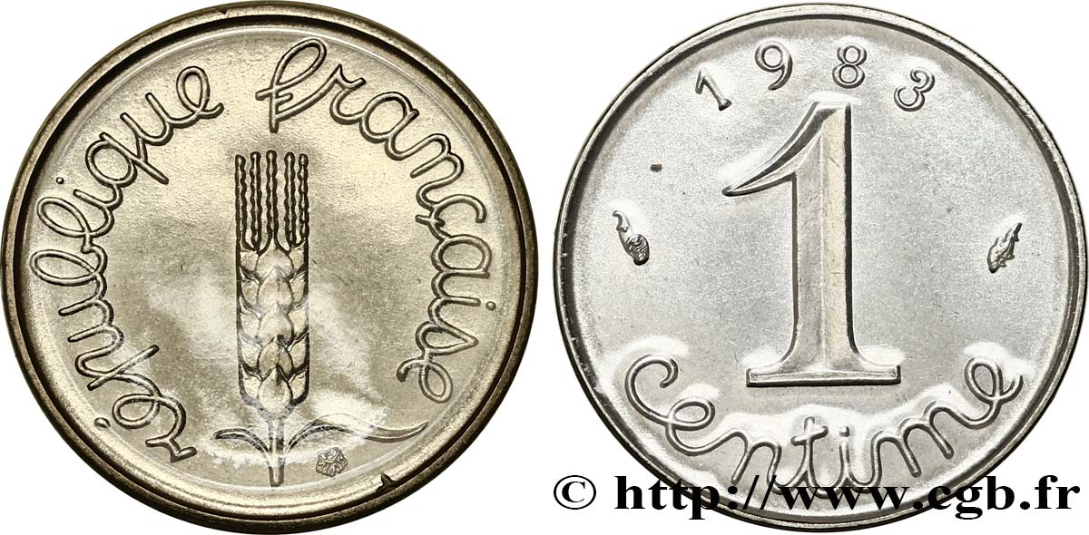 1 centime Épi 1983 Pessac F.106/40 FDC 