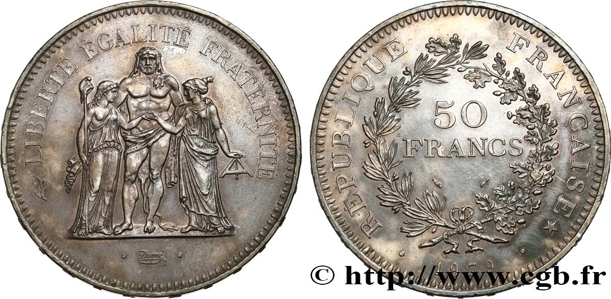 50 francs Hercule 1979  F.427/7 AU 