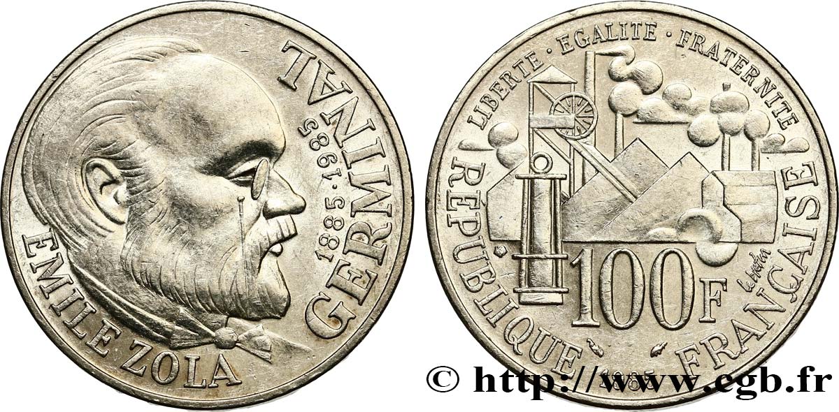 100 francs Émile Zola 1985  F.453/2 SUP 