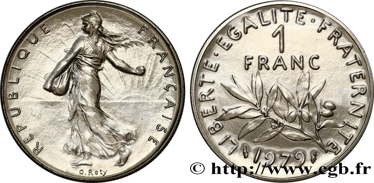 1 franc Semeuse, nickel 1979 Pessac F.226/24 MS 