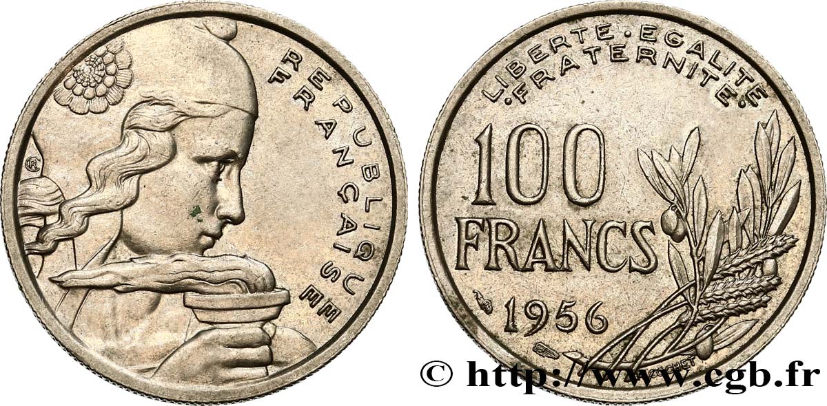 100 francs Cochet 1956  F.450/8 MBC50 