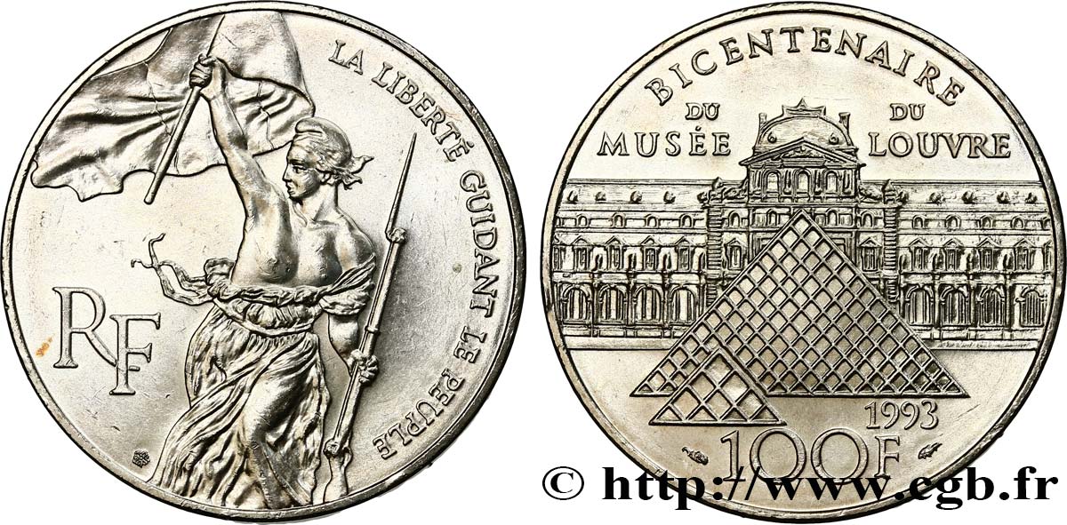 100 francs Liberté guidant le peuple 1993  F.461/2 MS62 