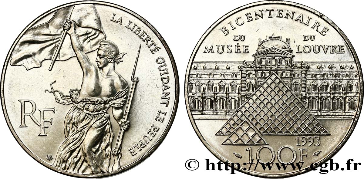100 francs Liberté guidant le peuple 1993  F.461/2 SC63 