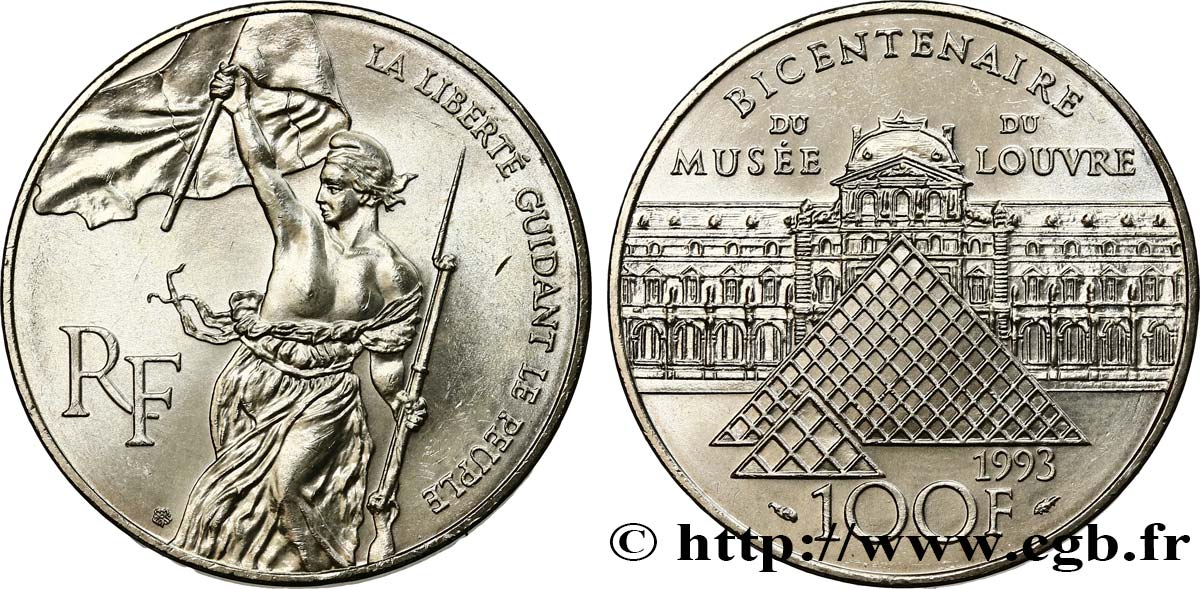 100 francs Liberté guidant le peuple 1993  F.461/2 SC63 