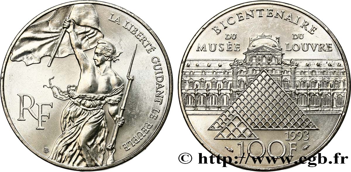 100 francs Liberté guidant le peuple 1993  F.461/2 SPL63 