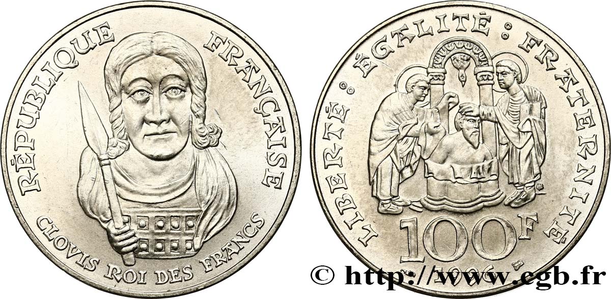 100 francs Clovis 1996  F.464/2 VZ+ 