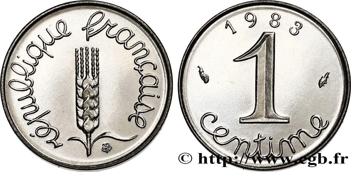1 centime Épi 1983 Pessac F.106/40 MS 