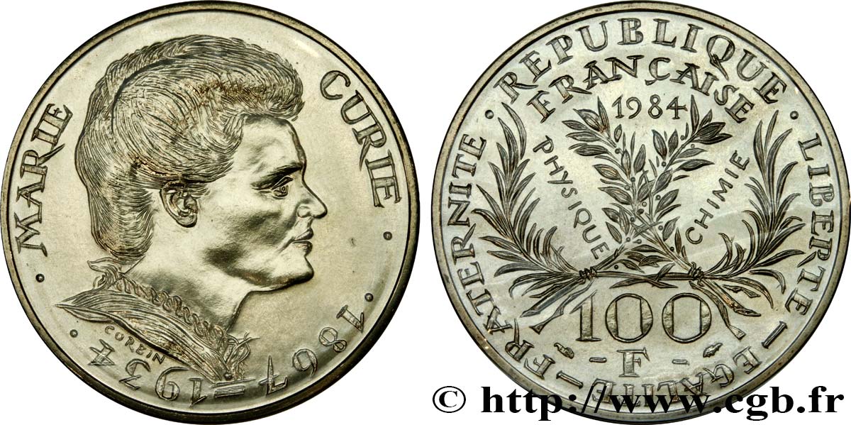 100 francs Marie Curie 1984  F.452/2 ST 