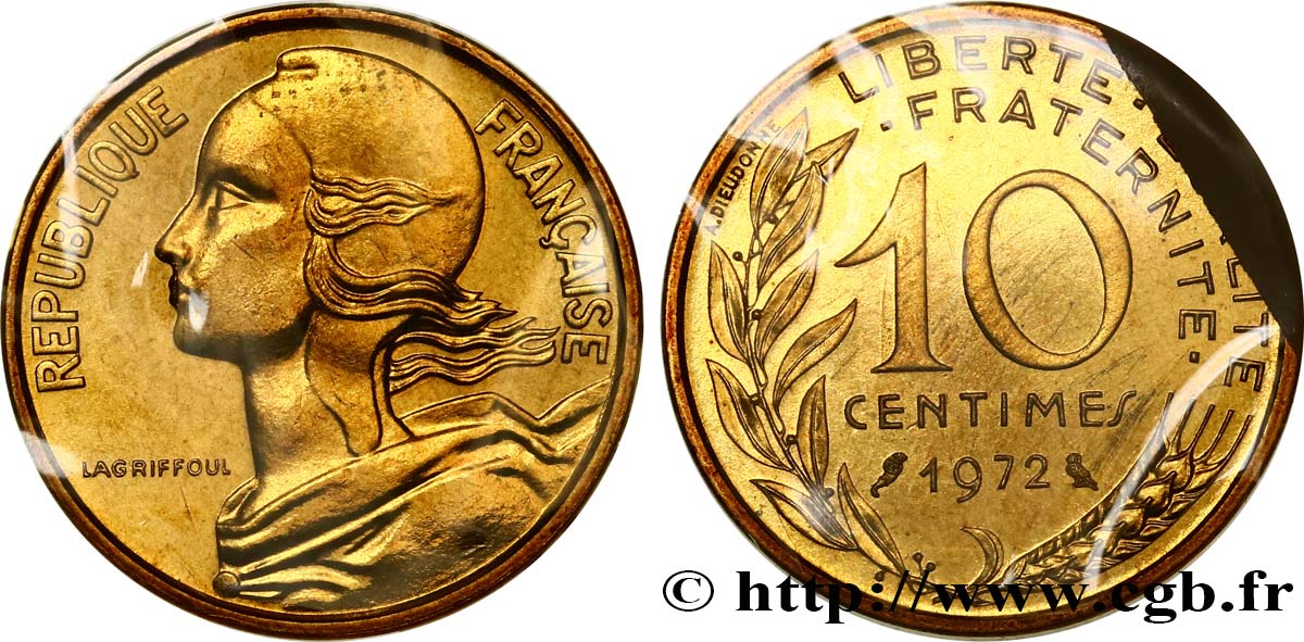 10 centimes Marianne 1972 Paris F.144/12 ST 