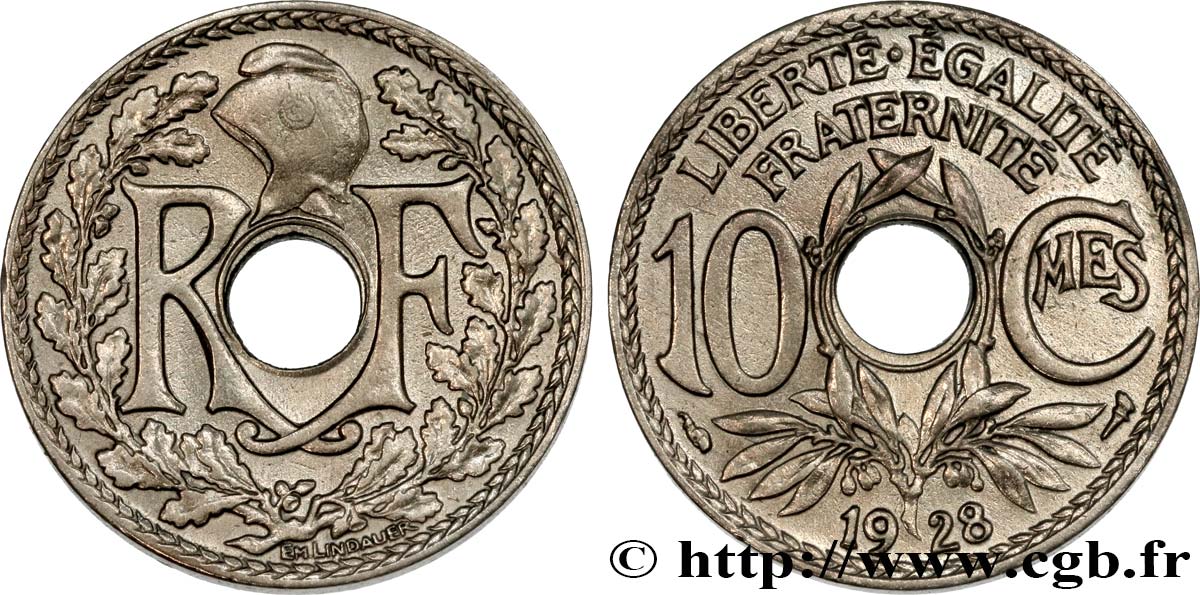 10 centimes Lindauer 1928  F.138/15 MBC 