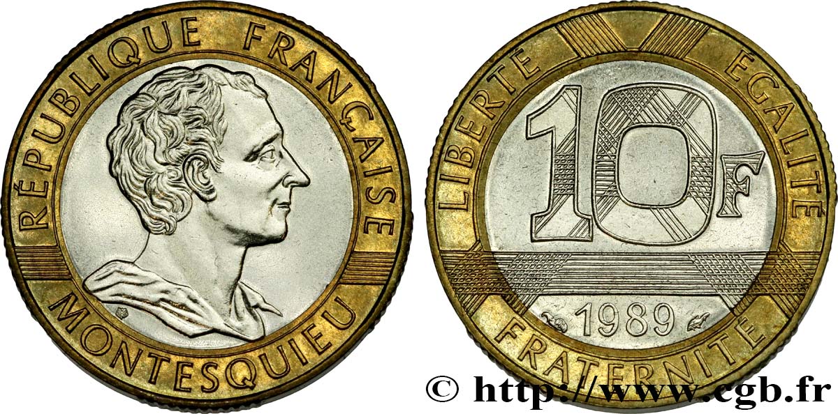 10 francs Montesquieu 1989  F.376/2 ST 