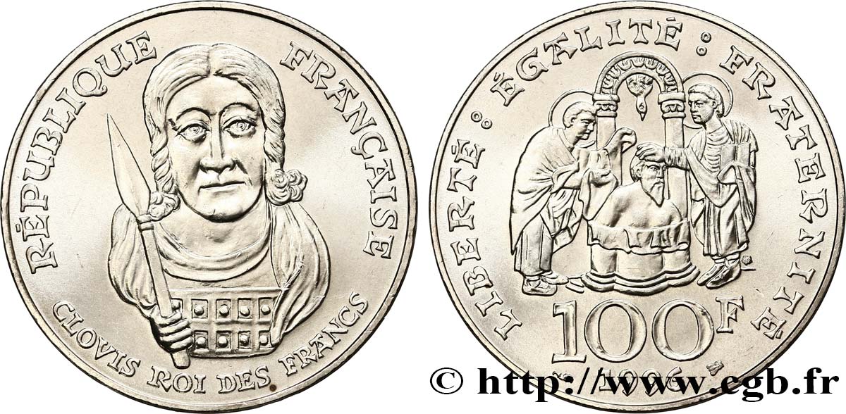 100 francs Clovis 1996  F.464/2 AU 