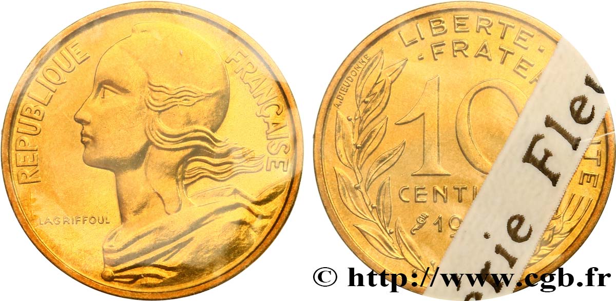 10 centimes Marianne 1973 Pessac F.144/13 FDC 