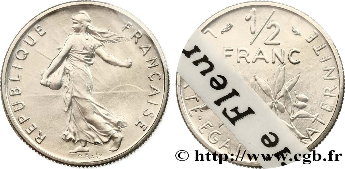 1/2 franc Semeuse 1969 Paris F.198/8 ST 