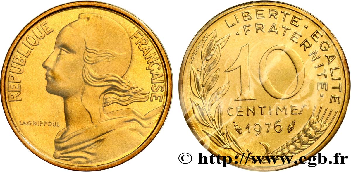 10 centimes Marianne 1976 Pessac F.144/16 ST 