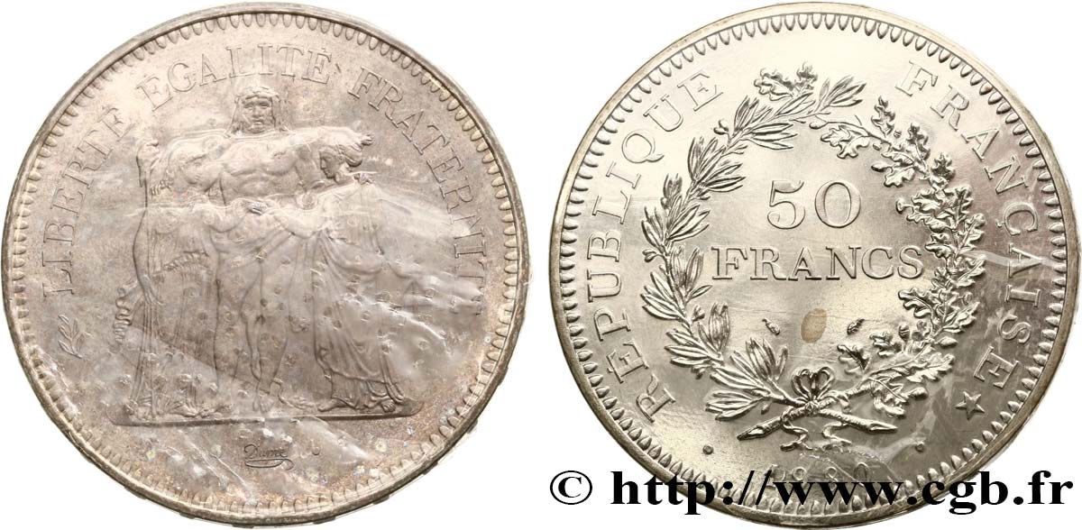 50 francs Hercule 1980  F.427/8 ST 