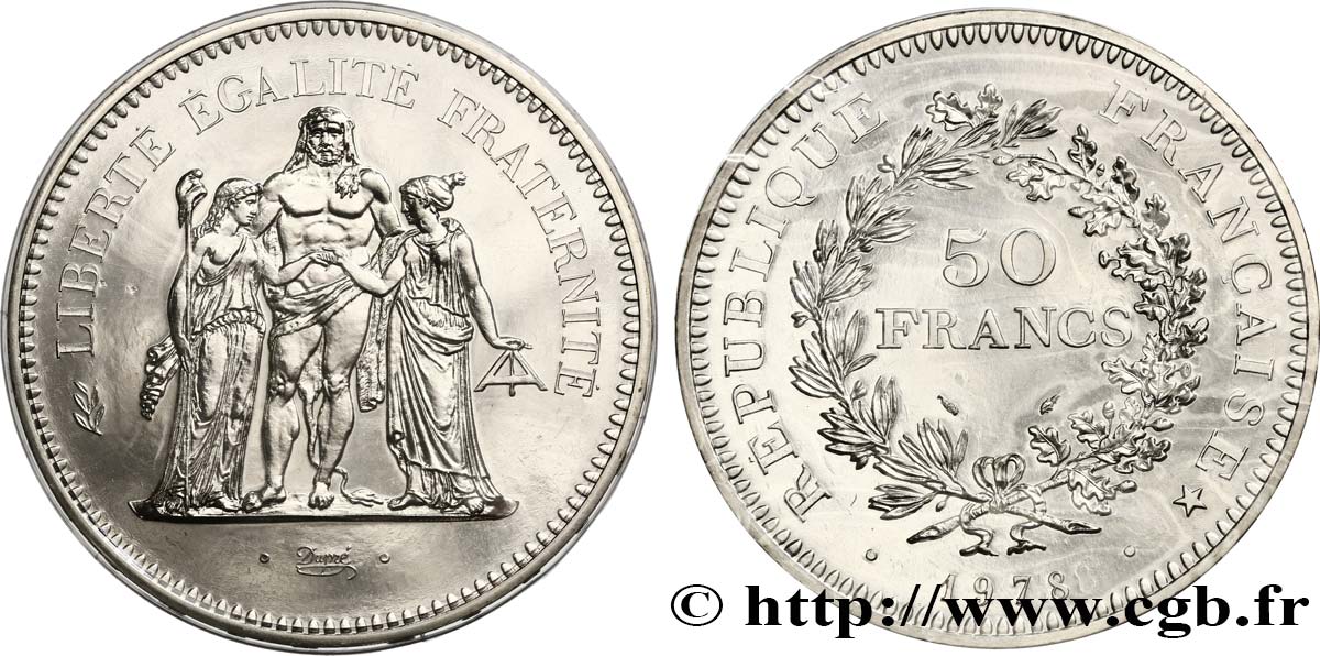 50 francs Hercule 1978  F.427/6 MS 