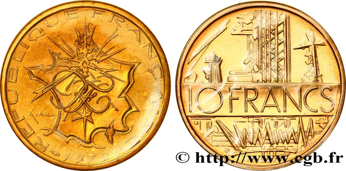 10 francs Mathieu 1979 Pessac F.365/7 FDC 
